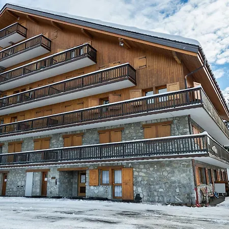 Apartment Fonctionnel A Meribel Avec Mezzanine, Balcon, Et A Proximite Des Pistes - Fr-1-565-35